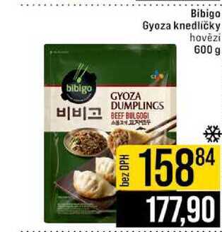 Bibigo Gyoza knedličky hovězí 600 g 