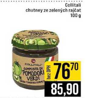 Collitali chutney ze zelených rajčat 100 g