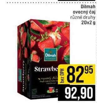 Dilmah ovocný čaj různé druhy 20x2 g