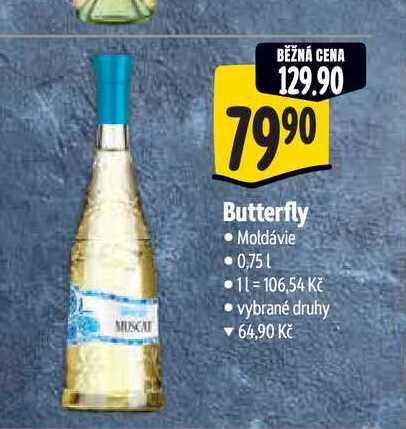 Butterfly 0,75 l