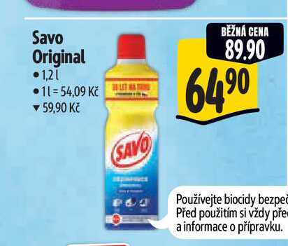 Savo Original 1,2 l