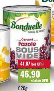 Bonduelle Červené Fazole 620g