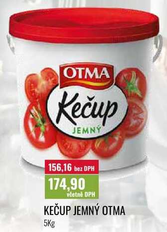 KEČUP JEMNÝ OTMA 5Kg 