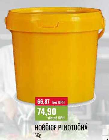 HOŘČICE PLNOTUČNÁ 5Kg