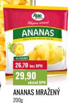 ANANAS MRAŽENÝ 200g 
