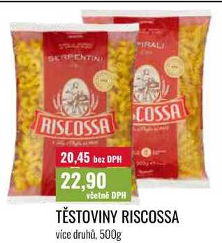 TĚSTOVINY RISCOSSA 500g