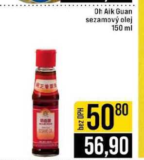 Oh Aik Guan sezamový olej 150 ml