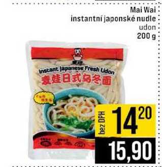 Mai Wai instantní japonské nudle udon 200 g