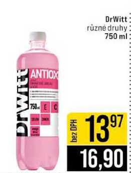 DrWitt různé druhy 750 ml 