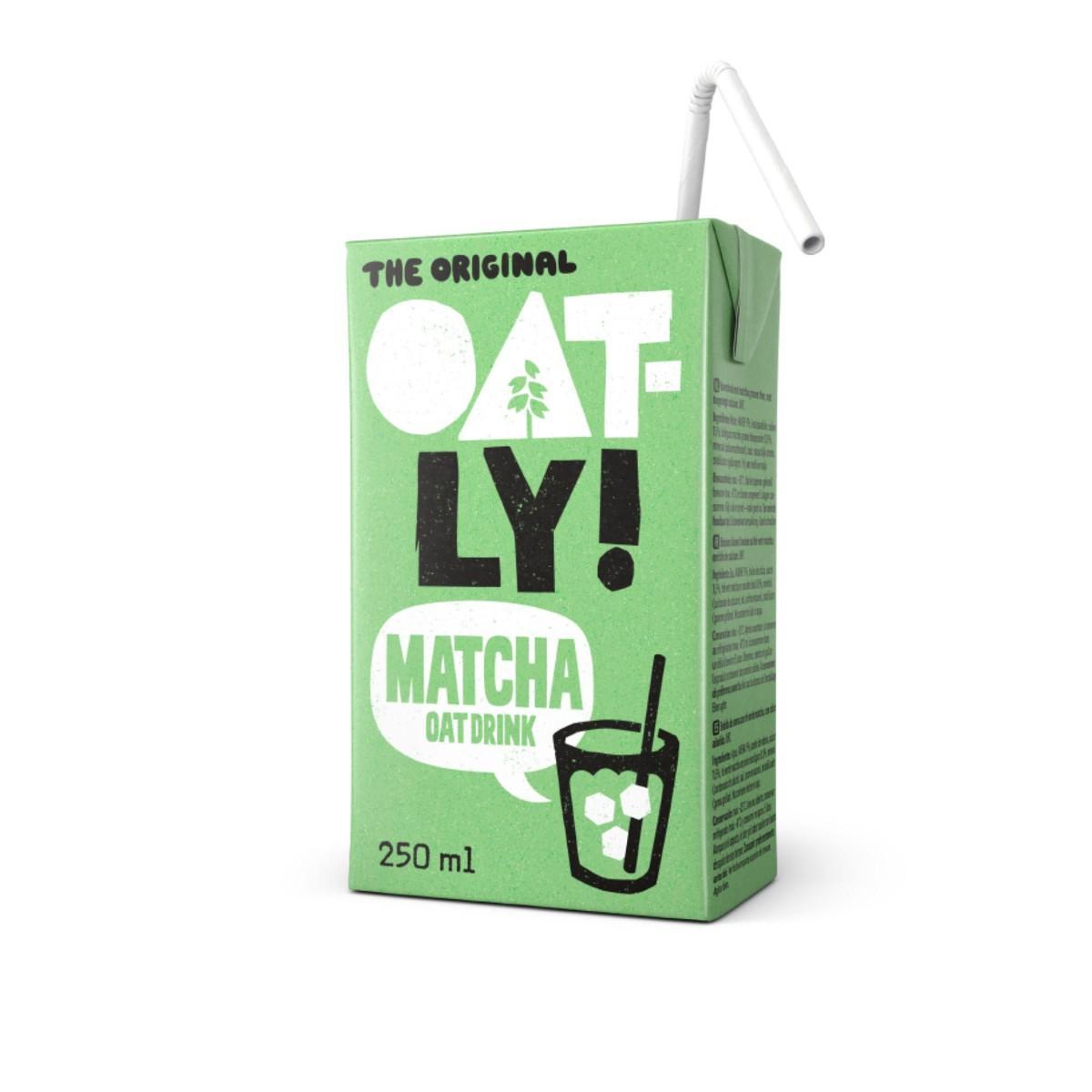 Oatly! Ovesný nápoj Matcha, 250 ml
