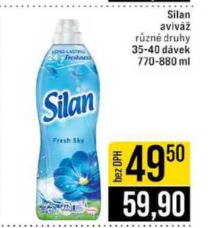 Silan aviváž různé druhy 35-40 dávek 770-880 ml