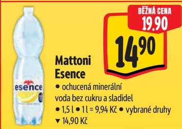 Mattoni Esence, 1,5 l