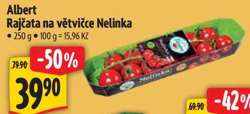 Albert Rajčata na větvičce Nelinka, 250 g