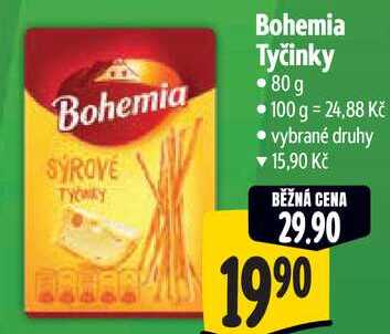 Bohemia Tyčinky, 80 g