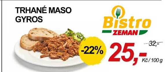TRHANÉ MASO GYROS, 100 g