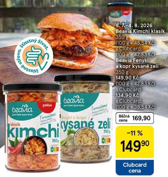 Beavia Kimchi klasik, 350 g