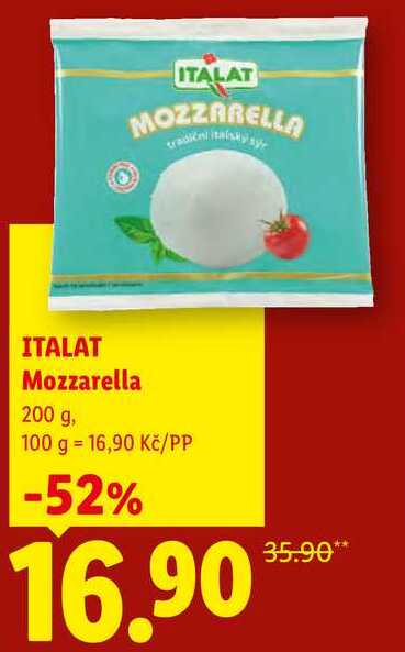 ITALAT Mozzarella, 200 g