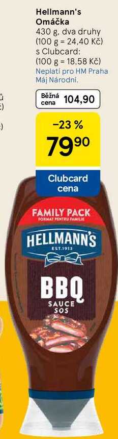 Hellmann's Omáčka, 430 g