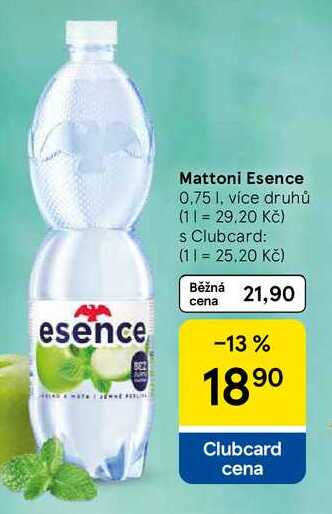 Mattoni Esence, 0,75 l