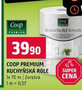 COOP PREMIUM KUCHYŇSKÁ ROLE 1x 70 m 2vrstvá