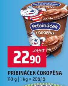 PRIBINÁČEK ČOKOPĚNA 110 g