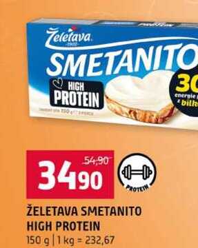 ŽELETAVA SMETANITO HIGH PROTEIN 150 g
