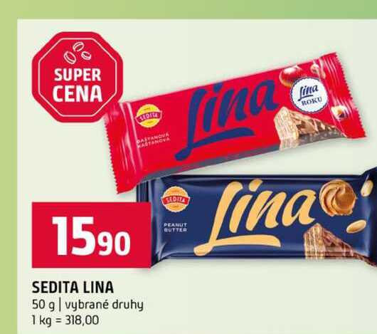 SEDITA LINA 50 g vybrané druhy 