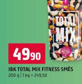 IBK TOTAL MIX FITNESS SMĚS 200 g
