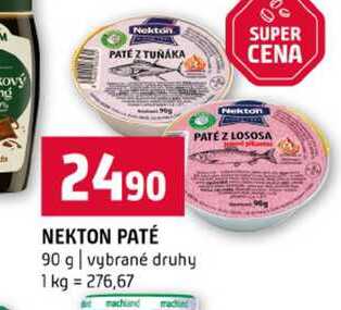 NEKTON PATÉ 90 g vybrané druhy 