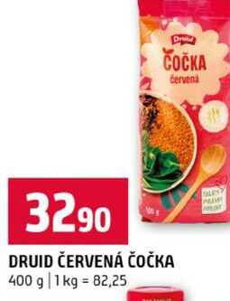 DRUID ČERVENÁ ČOČKA 400 g