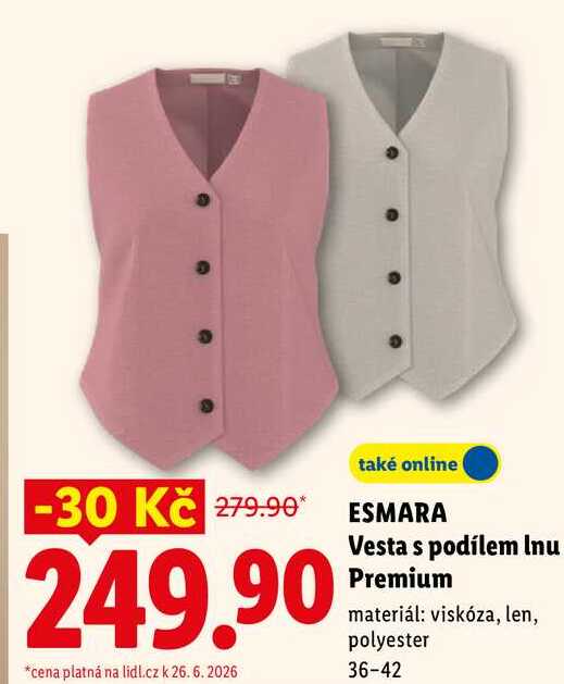 ESMARA Vesta s podílem Inu Premium