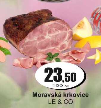 Moravská krkovice LE & CO 100 g