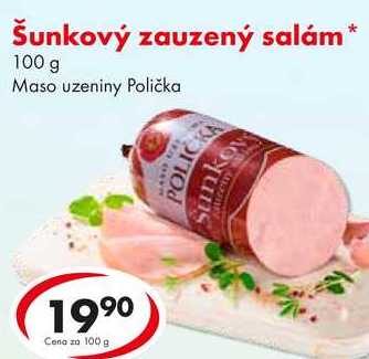 Šunkový zauzený salám, 100 g