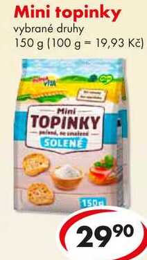 Mini topinky, 150 g
