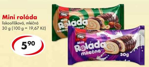 Mini roláda, 30 g