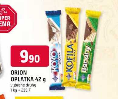 ORION OPLATKA 42 g