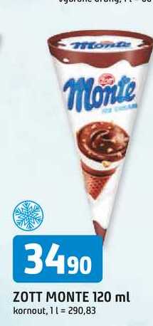 ZOTT MONTE 120 ml kornout