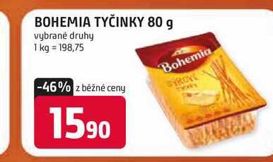 BOHEMIA TYČINKY 80 g