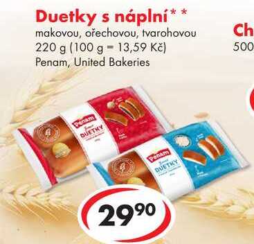 Duetky s náplní, 220 g