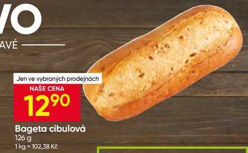 Bageta cibulová 126 g