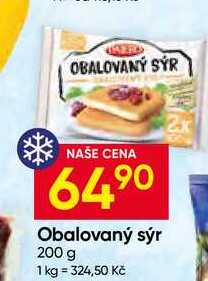 PAJERO Obalovaný sýr 200 g 