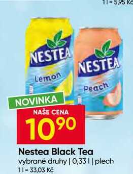 Nestea vybrané druhy 0,33l plech 