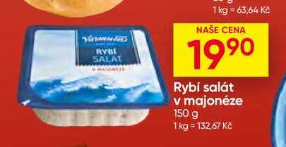 Varmuža Rybí salát v majonéze 150 g