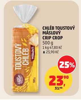 TOUSTOVÝ MÁSLOVÝ CRIP CROP 500 g