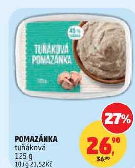 POMAZÁNKA tuňáková 125 g