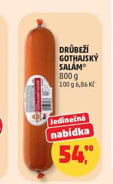 DRŮBEŽÍ GOTHAJSKÝ SALÁM 800 g 