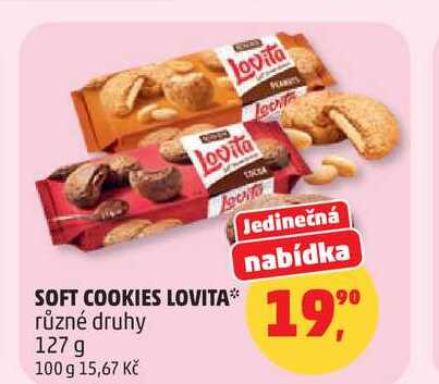 LOVITA SOFT COOKIES 127 g