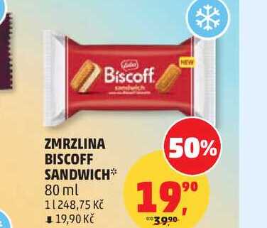 BISCOFF SANDWICH 80 ml