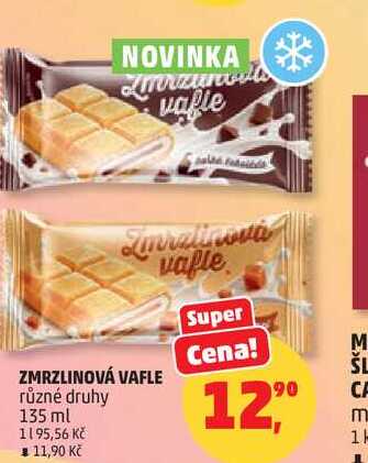 ZMRZLINOVÁ VAFLE různé druhy 135 ml 