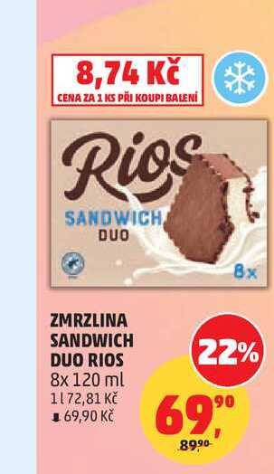 RIOSmZMRZLINA SANDWICH DUO 8x 120 ml
